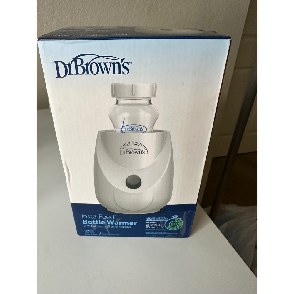 Dr Browns Insta-Feed Bottle Warmer Baby Fast Heating Sterilizer
